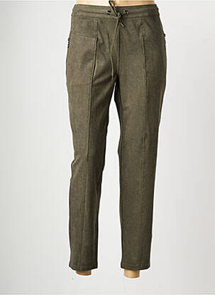 Pantalon chino mărime normală mărime normală verde OLSEN femeie