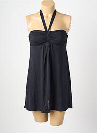 Rochie de plajă fără mâneci negru GENIUS femeie