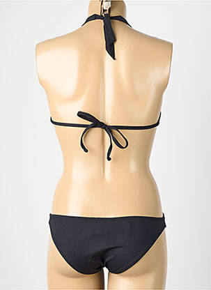 Costum de baie dintr-o singură piesă elasticitate negru GENIUS femeie