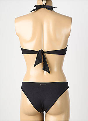 Costum de baie dintr-o singură piesă elasticitate negru GENIUS femeie