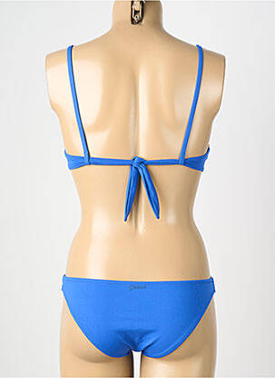 Costum de baie din două piese top sutien modelat top sutien modelat albastru GENIUS femeie