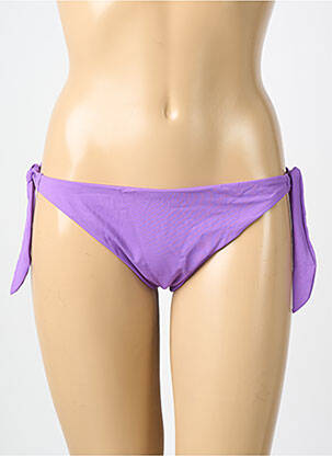 Chiloți de baie elasticitate bikini violet GENIUS femeie