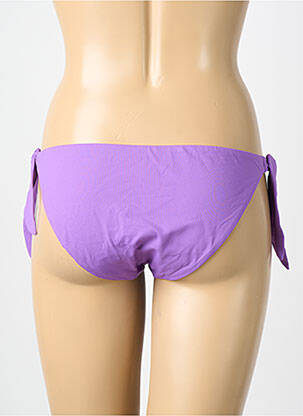 Chiloți de baie elasticitate bikini violet GENIUS femeie