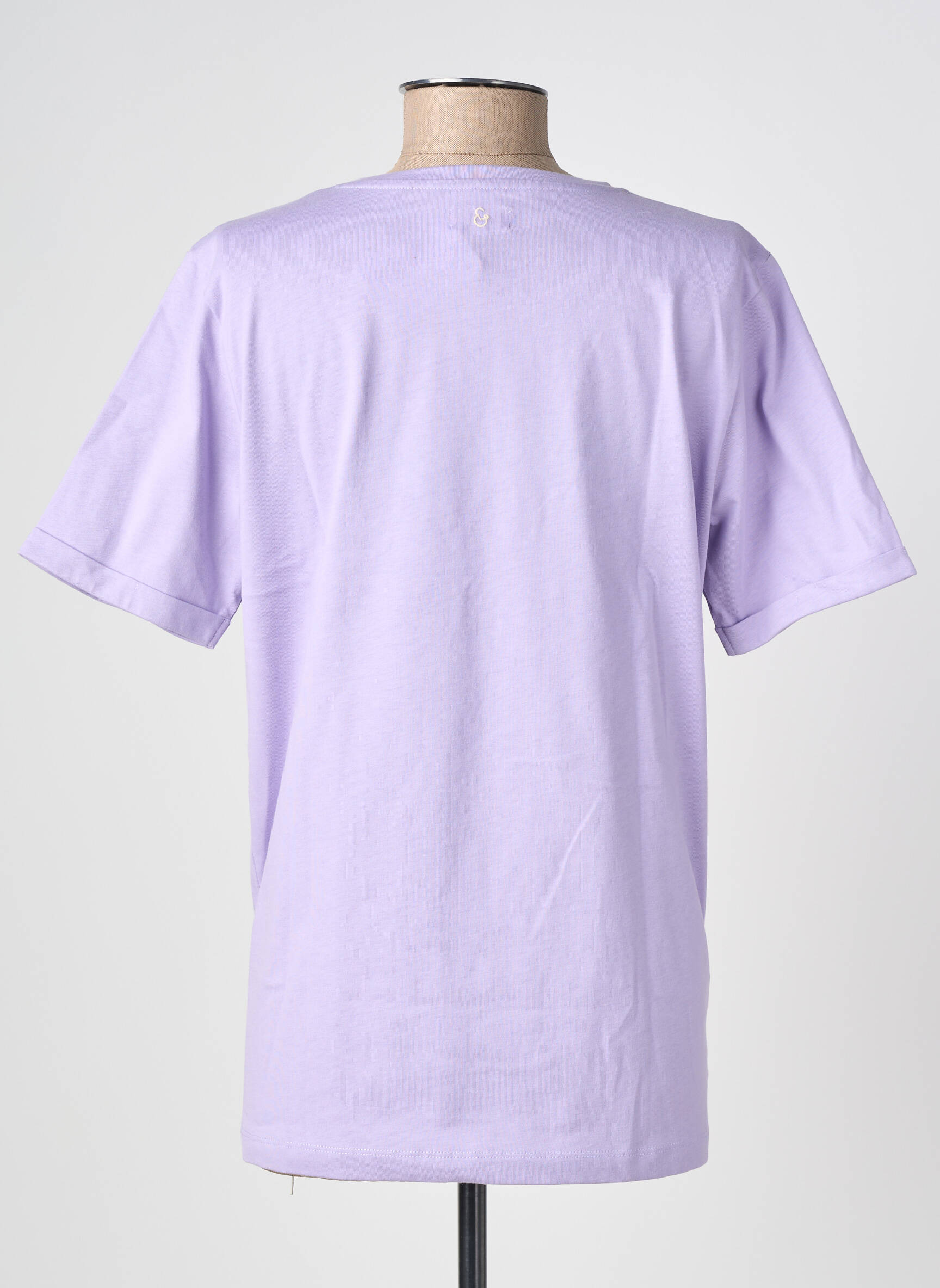 Tricou / top maternitate croială cambrată violet YOU & MILK femeie