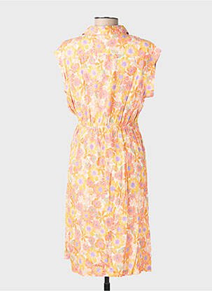Rochie de maternitate mâneci scurte portocaliu POMKIN femeie