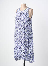 Rochie de maternitate guler rotund albastru BALLOON femeie