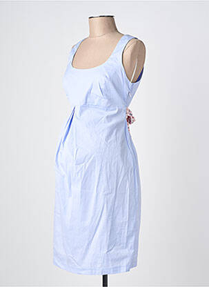 Rochie de maternitate elasticitate albastru BALLOON femeie