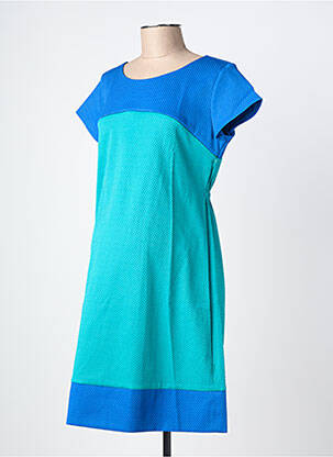 Rochie de maternitate elasticitate albastru POMKIN femeie
