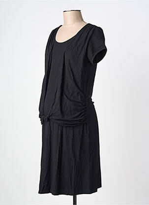 Rochie de maternitate elasticitate negru BALLOON femeie