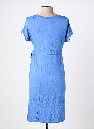 Rochie de maternitate elasticitate albastru PIETRO BRUNELLI femeie