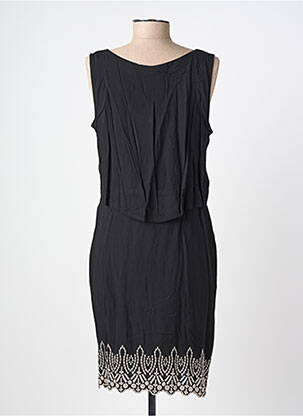 Rochie de maternitate fără mâneci negru SERAPHINE femeie