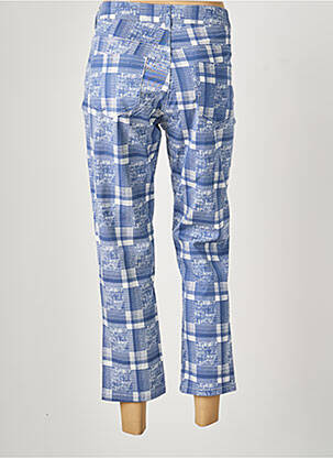 Pantalon 7/8 țesătură poplin mărime normală albastru S.QUISE femeie