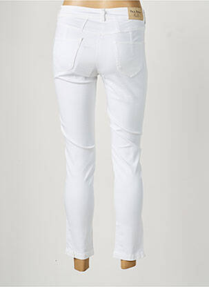 Pantalon 7/8 elasticitate mărime normală alb PAUL BRIAL femeie