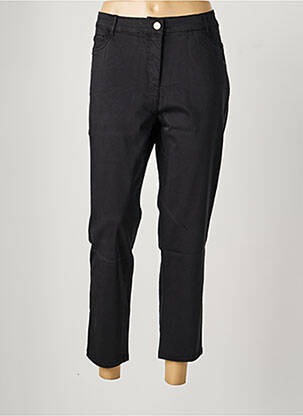 Pantalon 7/8 elasticitate mărime normală negru PAUL BRIAL femeie