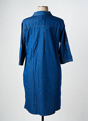 Rochie midi mâneci 3/4 mâneci 3/4 albastru AGATHE & LOUISE femeie