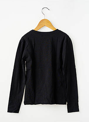 Top mâneci lungi mâneci lungi negru SQUARED & CUBED fată