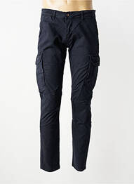 Pantalon cargo subțire mărime normală albastru G.9 bărbat