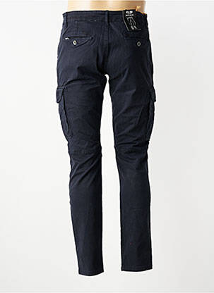 Pantalon cargo talie cu cleme mărime normală albastru G.9 bărbat