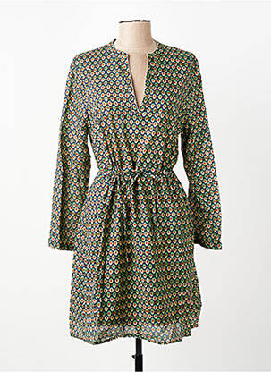 Rochie scurtă mâneci lungi mâneci lungi verde IT HIPPIE femeie