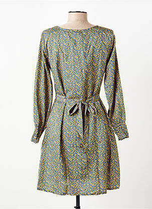 Rochie scurtă mâneci lungi mâneci lungi albastru ALLER SIMPLEMENT femeie