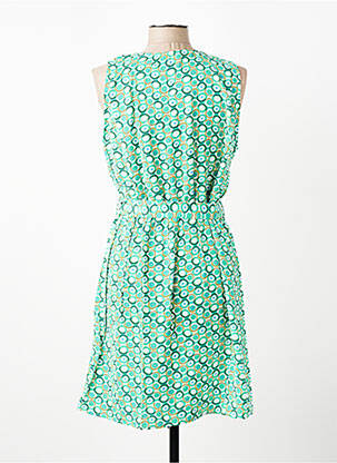 Rochie midi fără mâneci fără mâneci verde AKOZ DE TOI femeie
