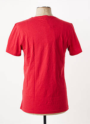 Tricou croială cambrată mâneci scurte roșu JOTT (JUST OVER THE TOP) bărbat