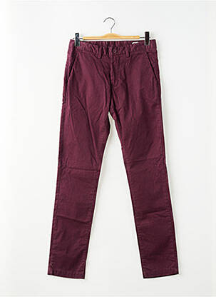 Pantalon chino elasticitate mărime normală violet TEDDY SMITH bărbat