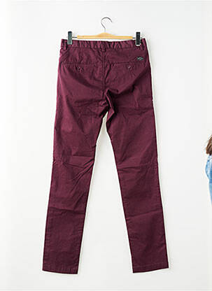 Pantalon chino elasticitate mărime normală violet TEDDY SMITH bărbat