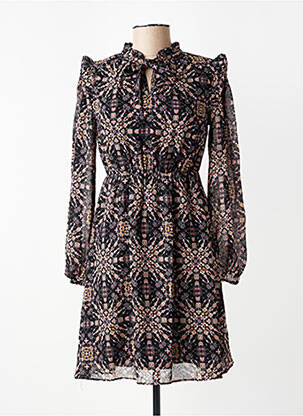 Rochie scurtă mâneci lungi mâneci lungi negru MOLLY BRACKEN femeie