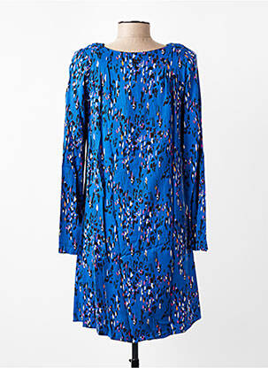 Rochie scurtă mâneci lungi mâneci lungi albastru LOLA ESPELETA femeie