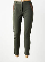 Pantalon 7/8 elasticitate mărime normală verde HBT femeie