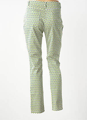 Pantalon drept elasticitate mărime normală verde IMPAQT femeie