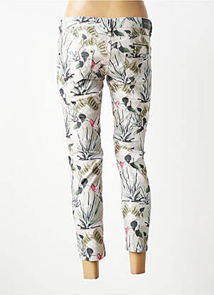 Blugi skinny elasticitate talie joasă verde FREEMAN T.PORTER femeie