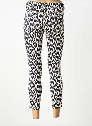 Pantalon 7/8 elasticitate mărime normală negru FREEMAN T.PORTER femeie