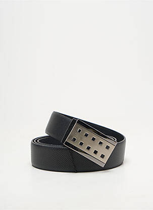 Curea efect material satinat negru FRED GIL bărbat