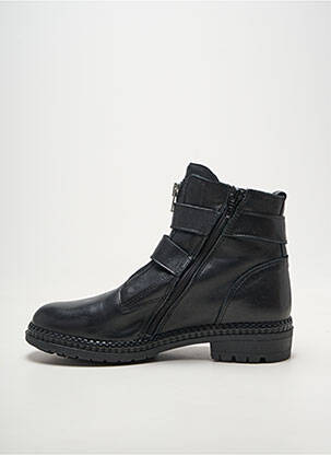 Botine/ghete toc mic toc plat până la 3 cm negru REGARD femeie