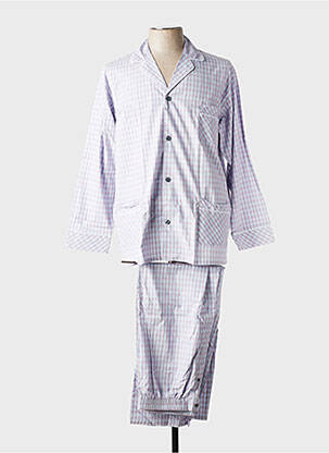 Pijama croială dreaptă violet EMINENCE bărbat
