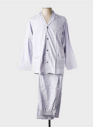 Pijama croială dreaptă violet EMINENCE bărbat