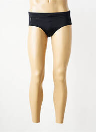 Slip de baie efect material satinat negru EMINENCE bărbat