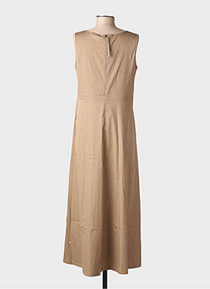 Rochie lungă fără mâneci fără mâneci maro ROBE LEGERE BY VERA MONT femeie