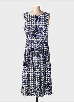 Rochie midi fără mâneci fără mâneci albastru ROBE LEGERE BY VERA MONT femeie