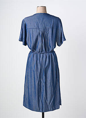 Rochie midi mâneci scurte mâneci scurte albastru GRIFFON femeie