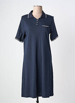 Rochie midi mâneci scurte mâneci scurte albastru GRIFFON femeie