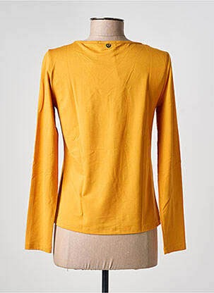 Tricou mâneci lungi mâneci lungi galben PAUL BRIAL femeie
