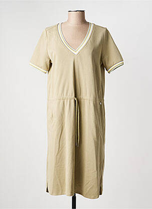 Rochie midi mâneci scurte mâneci scurte verde YEST femeie
