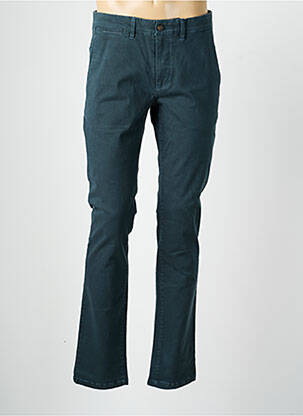 Pantalon chino țesătură poplin mărime normală verde CAMBRIDGE bărbat