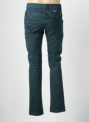 Pantalon chino țesătură poplin mărime normală verde CAMBRIDGE bărbat
