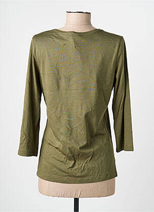 Tricou mâneci 3/4 mâneci 3/4 verde JULIE GUERLANDE femeie