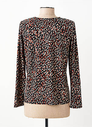 Tricou mâneci lungi mâneci lungi negru JULIE GUERLANDE femeie
