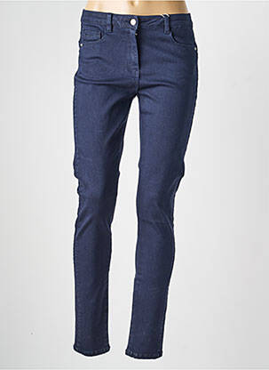 Pantalon slim elasticitate mărime normală albastru C'EST BEAU LA VIE femeie